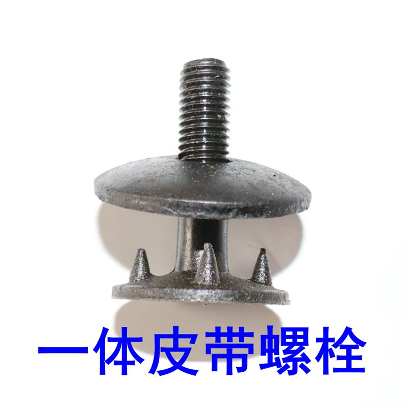 One piece belt bolt nails bucket bolt screw hopper welding bolt one piece with nail belt screw