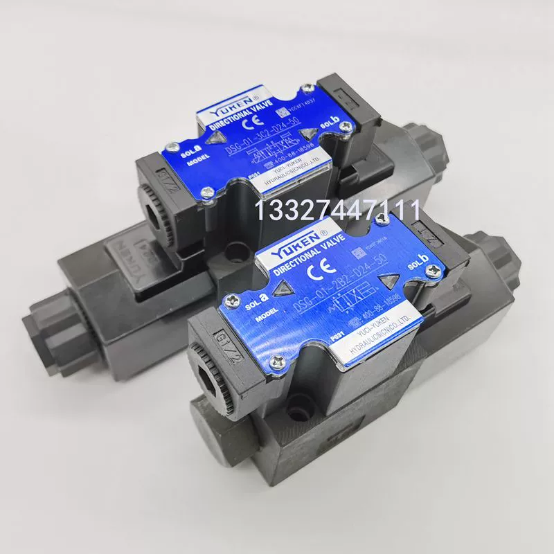 van solenoid thủy lực Hộp nối hướng van đảo chiều thủy lực DSG-01-2B2 3C2 3C4 3C60-D24 A240-50 van điện từ dầu thủy lực van gạt tay thủy lực 1 cần