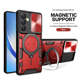 Camera Lens Slider Protection Phone Cases Covers Ring Finger Holder Kickstand Kickstand Tough Shockproof Galaxy A13 5G, A23 5G, A33 5G, A53 5G, A73 5G, Galaxy A54, Galaxy A34, Galaxy A24, Galaxy A14, Galaxy S23, Galaxy S23 Plus, Galaxy S23 Ultra