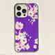 Girls Phone Cases Covers Flower Print Pattern Electroplating Silicone TPU Apple, Samsung