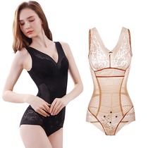 Ultra-thin-style rear-decone-piece one-piece shapelwear underwear postpartum bundle waist display slim fit and comfortable and breathable summer women