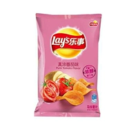 [2 упаковки] картофельные чипсы томатный вкус (не -биг -волна)