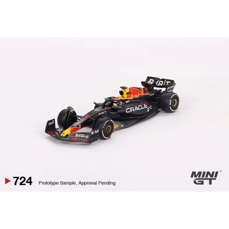 Minigt 1:64 No. 724 Red Bull Oracle Red Bull Racing Rb19 # 1 Car Model Minigt 1:64 No. 724 Red Bull Oracle Red Bull Racing Rb19 # 1 Car Model