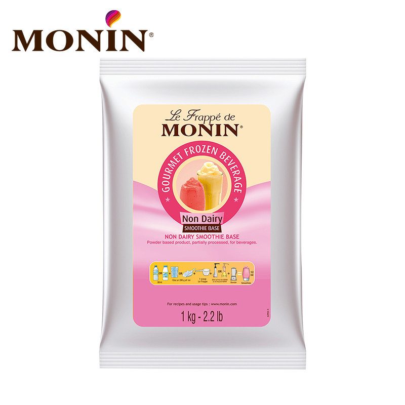 Monin Original Flavor Base Powder Bagged 1kg Smoothie and Ice Cream Ingredients Simple and Easy to Use Monin Original Flavor Base Powder Bagged 1kg Smoothie and Ice Cream Ingredients Simple and Easy to Use
