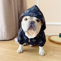 Dog clothes winter clothing Thickened Cotton Clothes Warm and reflective Law Fighting autumn Winter Baga Dog Snow Nereteddy Pets Pets Tide Cards