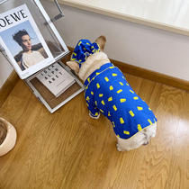 Pooch clothes net red dog kitty clothes adorable with spring and autumn slim fit Tidi fou sleeping clothes cotton anti-fall hair spring clothes