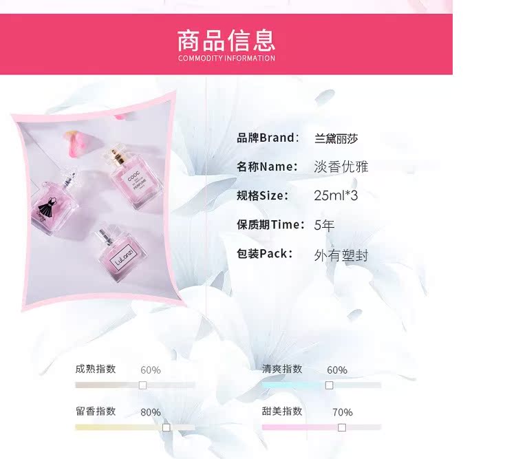 [Bộ 3 hộp quà tặng] nước hoa nam và nữ đích thực nước hoa gucci
