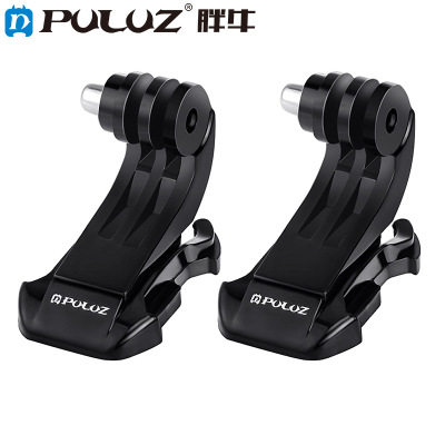 PULUZ Fat cow Gopro accessories Mountain dog SJ4000 J type base inserts buckle accessories chest with safety helmet base