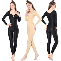 Autumn and winter long split suit body shaping underwear thin body strong pressure waist waist tight body body shaping body clothing