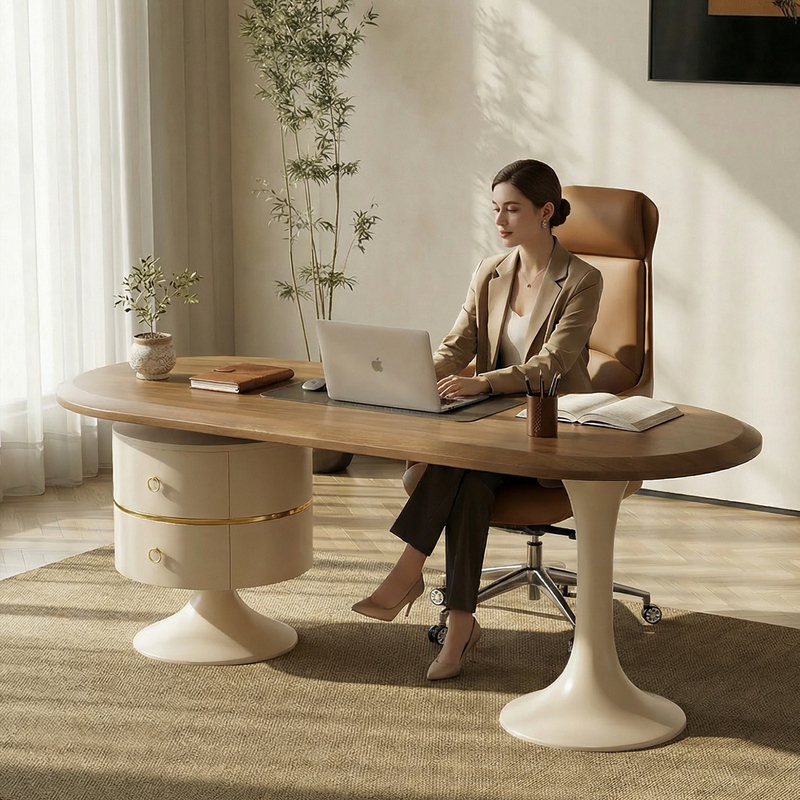 Desk, Boss's Desk, Designer's Workstation, Home Study Computer Desk, Medical Consultation Desk, Dopamine Desk