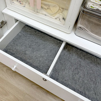 Wardrobe moisture-proof and mildew-proof drawer pad paper household dormitory table pad thickened felt moisture-proof pad moisture-absorbent shoe cabinet drawer pad