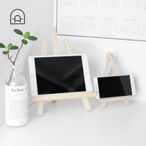 Dongha Nordic simple ins unprinted wind portable desktop wooden watching movies Computer mobile phone ipad tablet stand