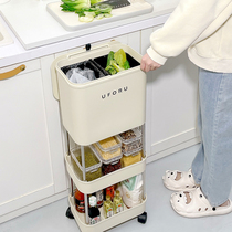 Trash cans for home kitchens bedrooms and living rooms large-capacity paper baskets with lids slotted garbage racks storage racks