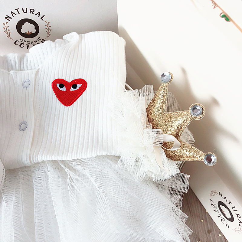 Bộ quà tặng cho bé công chúa váy cotton quần áo sơ sinh cung cấp quà tặng cao cấp cho bé sơ sinh phục vụ trăng tròn - Bộ quà tặng em bé đồ trẻ sơ sinh