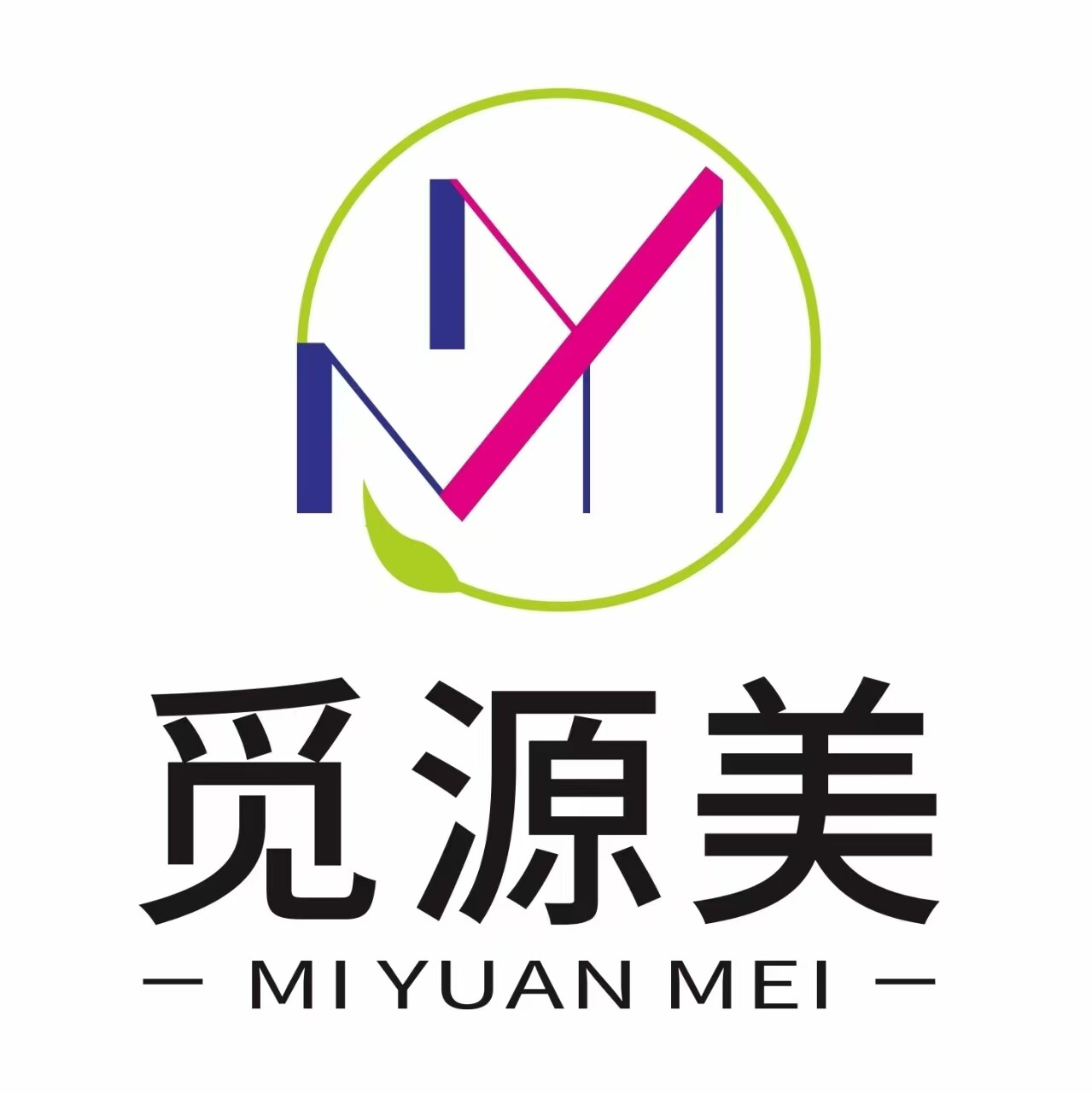 觅源美洗护的LOGO