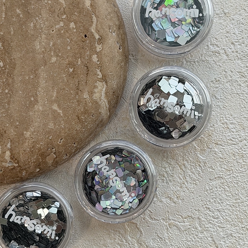 Hansomi Nail Futuristic Technology-Inspired Mirror-Like Ultra-Thin Square Sequins Ins Nail Art Design Materials Accessories Hansomi Nail Futuristic Technology-Inspired Mirror-Like Ultra-Thin Square Sequins Ins Nail Art Design Materials Accessories