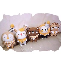 0701 Meng pet 5 knitting electronic graphic tutorial (non-finished leave mailbox)