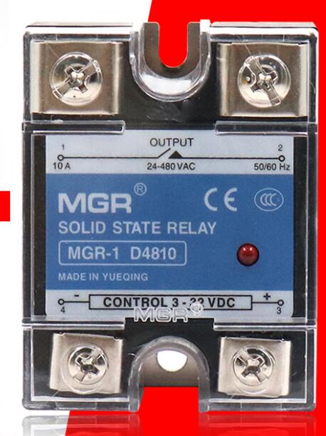 Megel Solid State Relay MGR-1D4810 SSR-10DA DC Control Exchange-Taobao