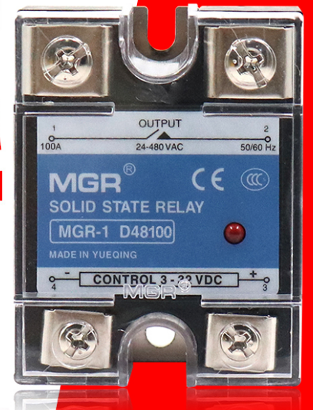 Megel 100A AC Solid State Relay MGR-1D48100 DC Control AC DC-AC-Taobao