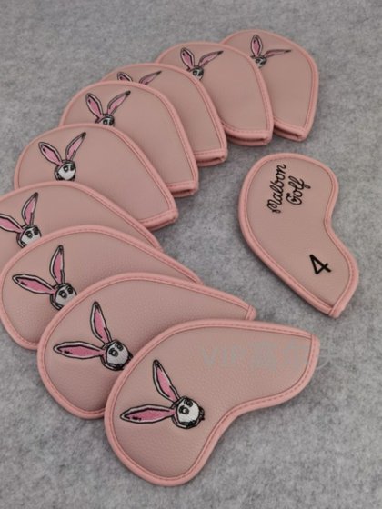 高尔夫木杆套卡通球杆套兔子杆头保护套个性潮流golf球道木帽套