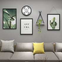 Nordic Minimalist Living-room Background Wall Mural Restaurant Dining Room Dining Room Wall Modern Style Decoration Painting Veranda Wall Hanging