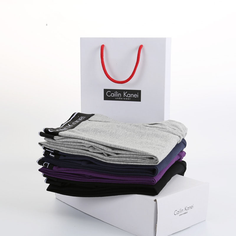 2022 new men's sanitary pants men's underwear cotton thin cotton pants underwear tight warm pants trend