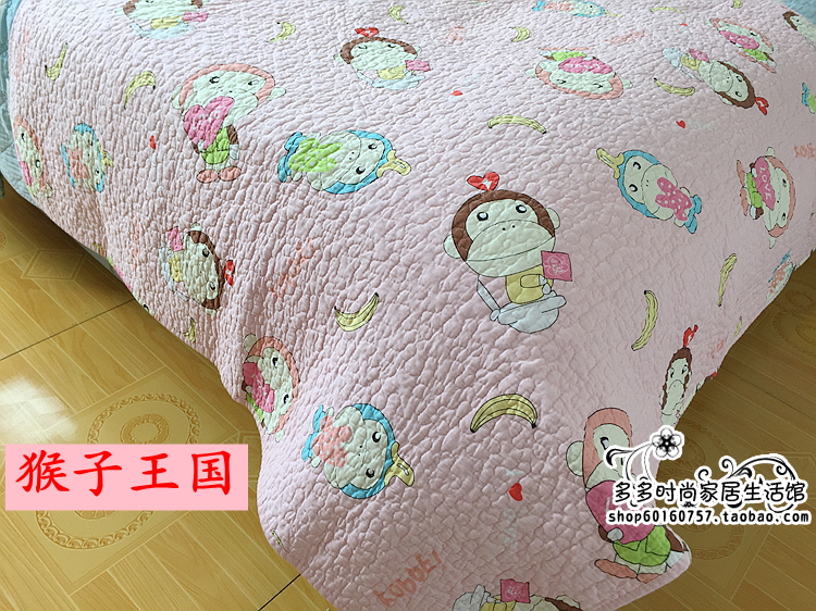 Phim hoạt hình mới của Hàn Quốc chăn bông vải chéo đa năng được điều hòa không khí bằng ga trải giường, mùa hè mát mẻ là trẻ em thảm trải giường