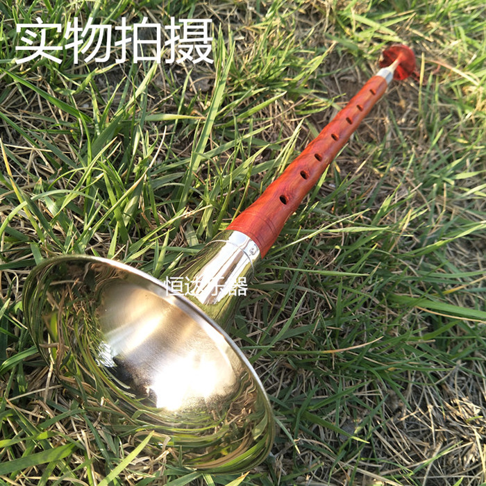 Gỗ mun chuyên nghiệp Yanjing Yan nhạc cụ mới bắt đầu lớn G A B 升 C D thả E nhỏ F để gửi hộp sậy - Nhạc cụ dân tộc tấu sáo