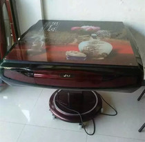 Desktop panel mahjong table glass cover simple table steel plate household four-port Machine cover square plate 6