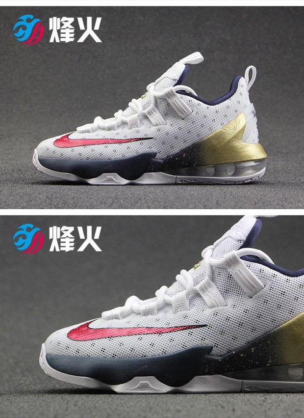 Bonfire NIKE LEBRON XIII giày bóng rổ GS LBJ13 AH8289 834347-061 giày tập gym nam
