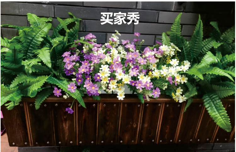 Hoa giả mô phỏng bó hoa trang trí nhà hoa đơn hoa vải hoa phòng khách trang trí bàn hoa nhỏ cắm hoa khô - Hoa nhân tạo / Cây / Trái cây lan gia hac