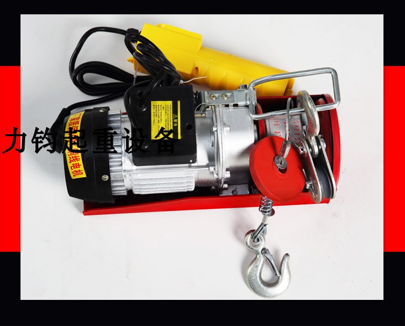Electric crane domestic small hanger 220V micro electric crane hoisting machine single-phase lifter decoration hanger