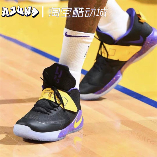 Nike/Nike AmbassadorXII James Ambassador ຮຸ່ນທີ 12 ເກີບບ້ວງ Lakers BQ5436-003