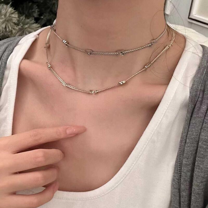 C240813, Gold and Silver Two-Tone, 5-Flower, 7-Flower Snake Bone Chain C240813, Gold and Silver Two-Tone, 5-Flower, 7-Flower Snake Bone Chain