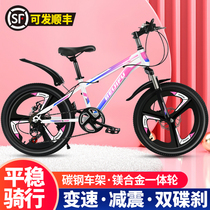 Mountain bike 8-15 years old CUHK Boy child 20 inch variable-speed male and female shock absorbing double disc brake bike