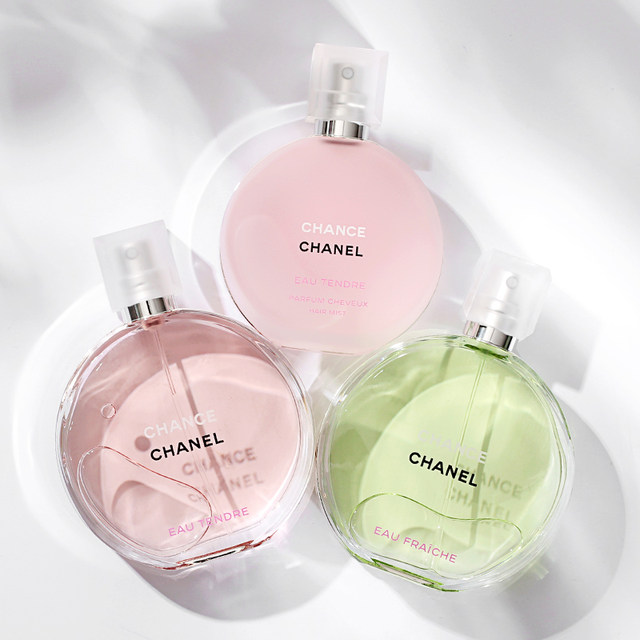 chanel light green perfume