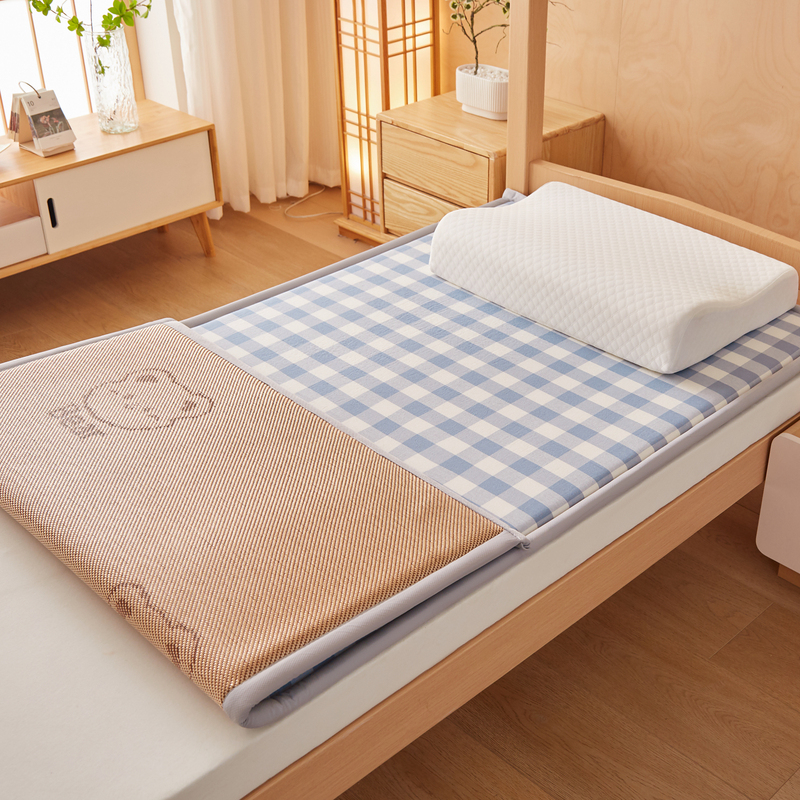 Cooling Mat Mattress, Double-Sided for Winter and Summer, Home Use Soft Mat, Student Dormitory Single Bed Mattress, Floor Mat Cooling Mat Mattress, Double-Sided for Winter and Summer, Home Use Soft Mat, Student Dormitory Single Bed Mattress, Floor Mat