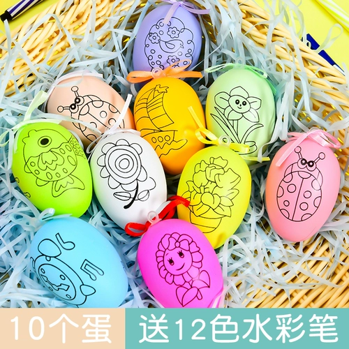 Раскраска, окрашенная игрушка, «сделай сам», граффити, ручная роспись