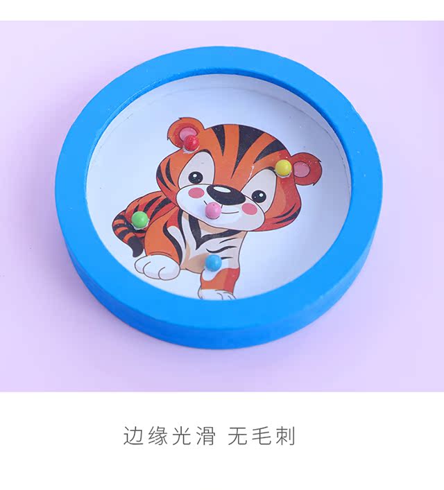 Đồ chơi âm thanh nổi mê cung bằng gỗ búp bê nấu ăn