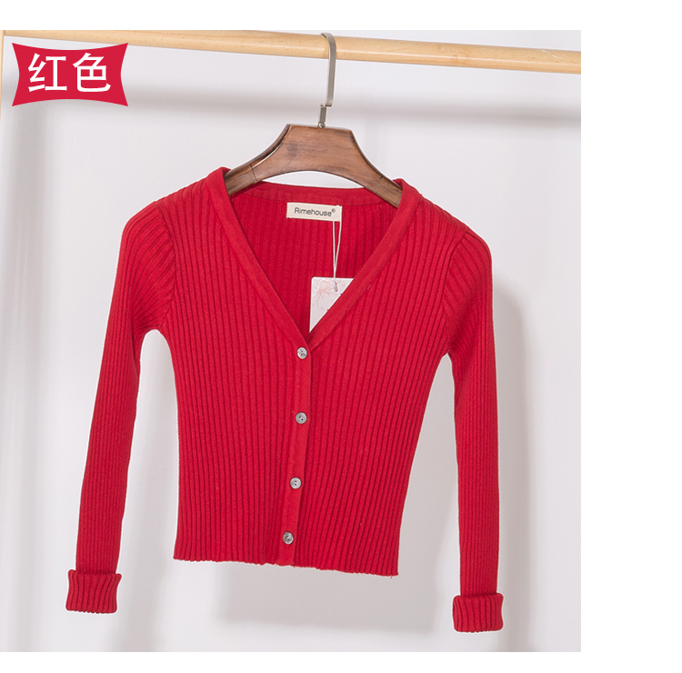 Áo len nữ mùa xuân 2018 có điều hòa mùa xuân mới mùa hè mỏng phần cardigan mùa xuân và áo len ngắn mùa thu thời trang nữ 2021