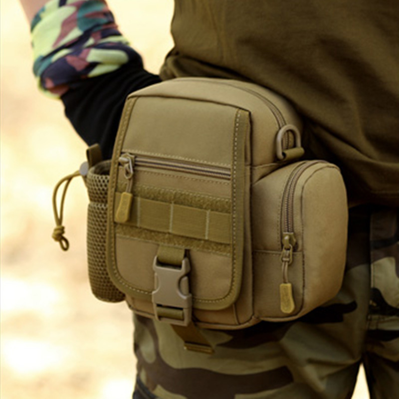 Outdoor Tactical Purse Strings Male Multifunction Road Subpack Fishing Inclined Satchel Kits Bag Small Satchel Men Slingshot Bag