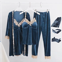 Синий комплект, повязка на голову, повязка для глаз, сумка для хранения, 4 предмета, 3 предмета