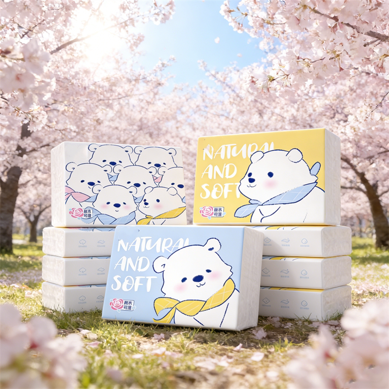 Cute Printed Portable Tissue Pack, Cartoon Napkins for Students, Portable Handkerchief Tissues Cute Printed Portable Tissue Pack, Cartoon Napkins for Students, Portable Handkerchief Tissues