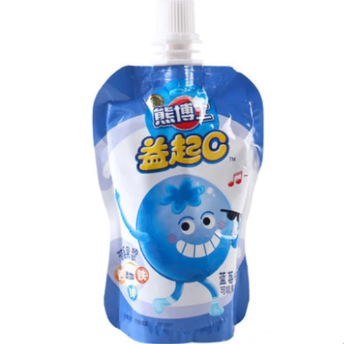 徐福记 Доктор Сионг Йи может сосать желе фруктов, голубая ягода со вкусом детского досуга, закуски, сосание фруктового сока пудинг