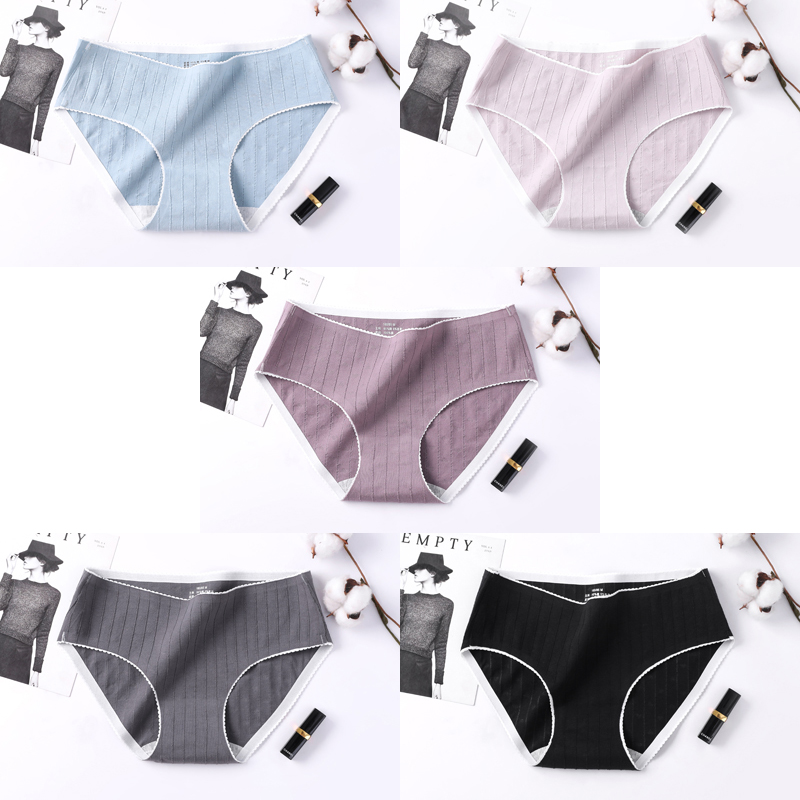 Quần lót phụ nữ bông thấp eo womens quần đáy 100cotton cô gái kháng khuẩn liệu lớn quần đang tam giác đầu.