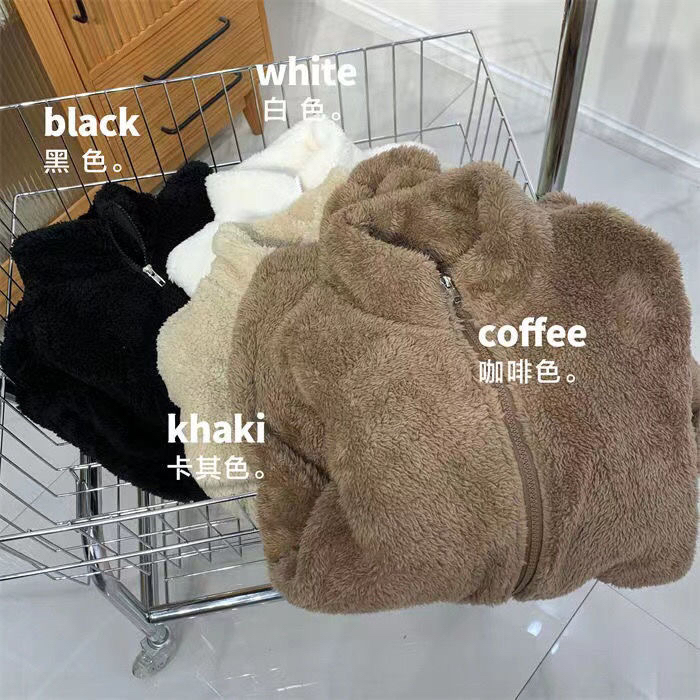 Plus-Size Women's Lamb Wool Coat, Thickened for Autumn and Winter, New Design, Niche Lamb Fleece Versatile Cotton Jacket