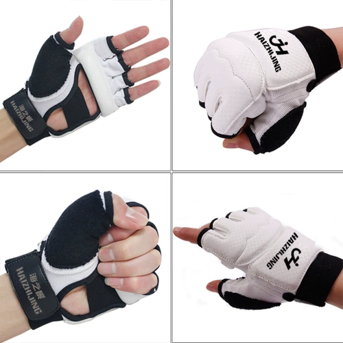 Крем для рук для тхэквондо, детские носки, боксерские перчатки для тренировок, защитное снаряжение, без пальцев