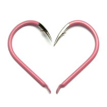 New Camus hook pink thousand hook with barbed hook fishing hook fishing hook sea fishing gear big package