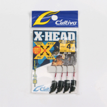 Japan imported OWNER Oona lead crank hook Luya hook root fishing soft insect Hook boat type lead hook fishing gear