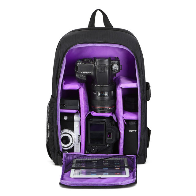 Jinnuolang SLR camera bag shoulder outdoor photography bag multi-function digital backpack